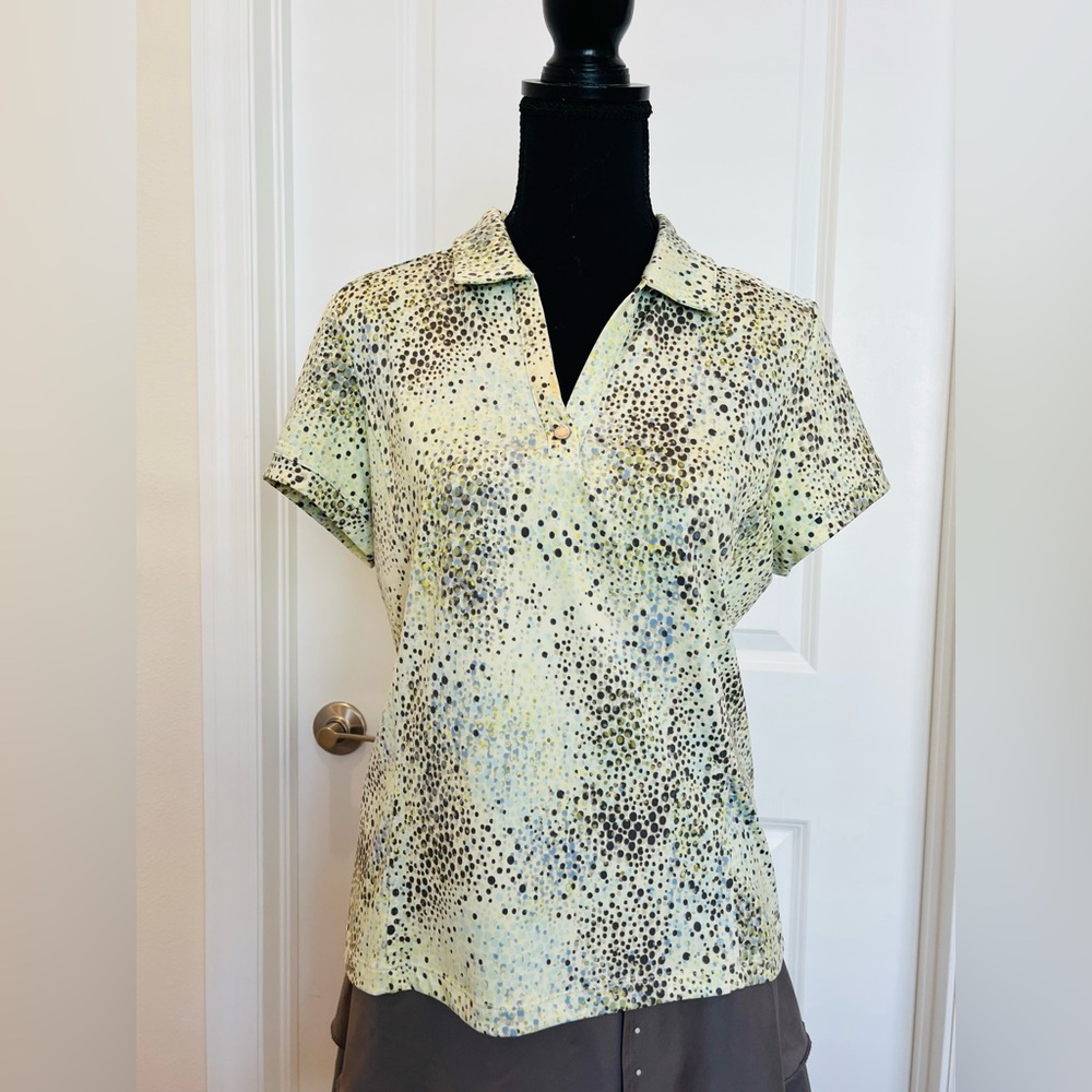 Tail Speckled Golf Polo